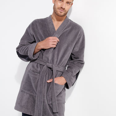 402726 Preston Bathrobe - 00ZU Grey
